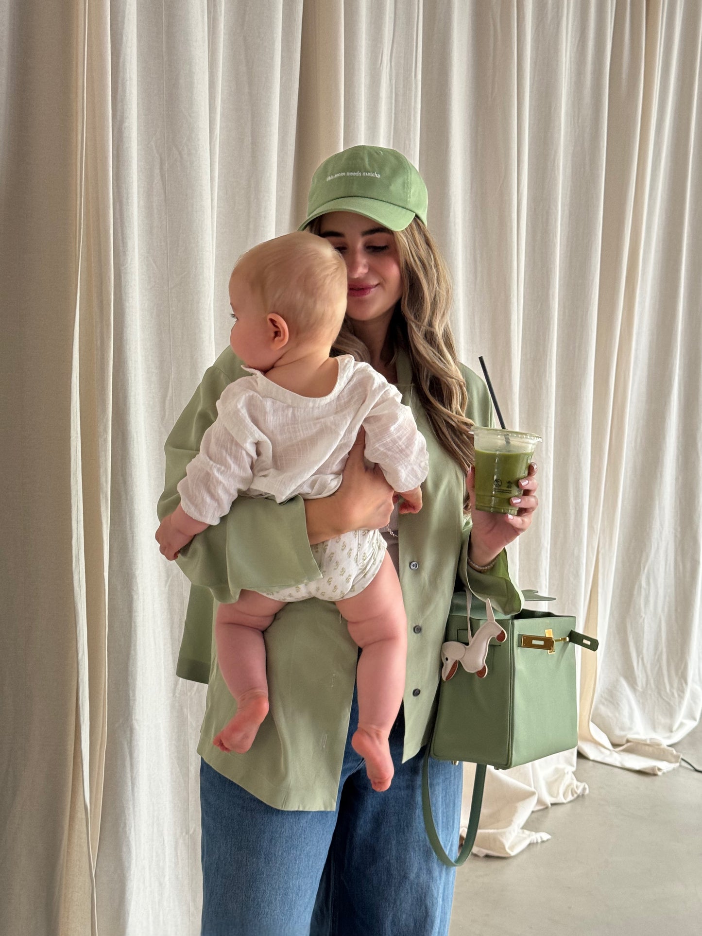 this mom cap - matcha