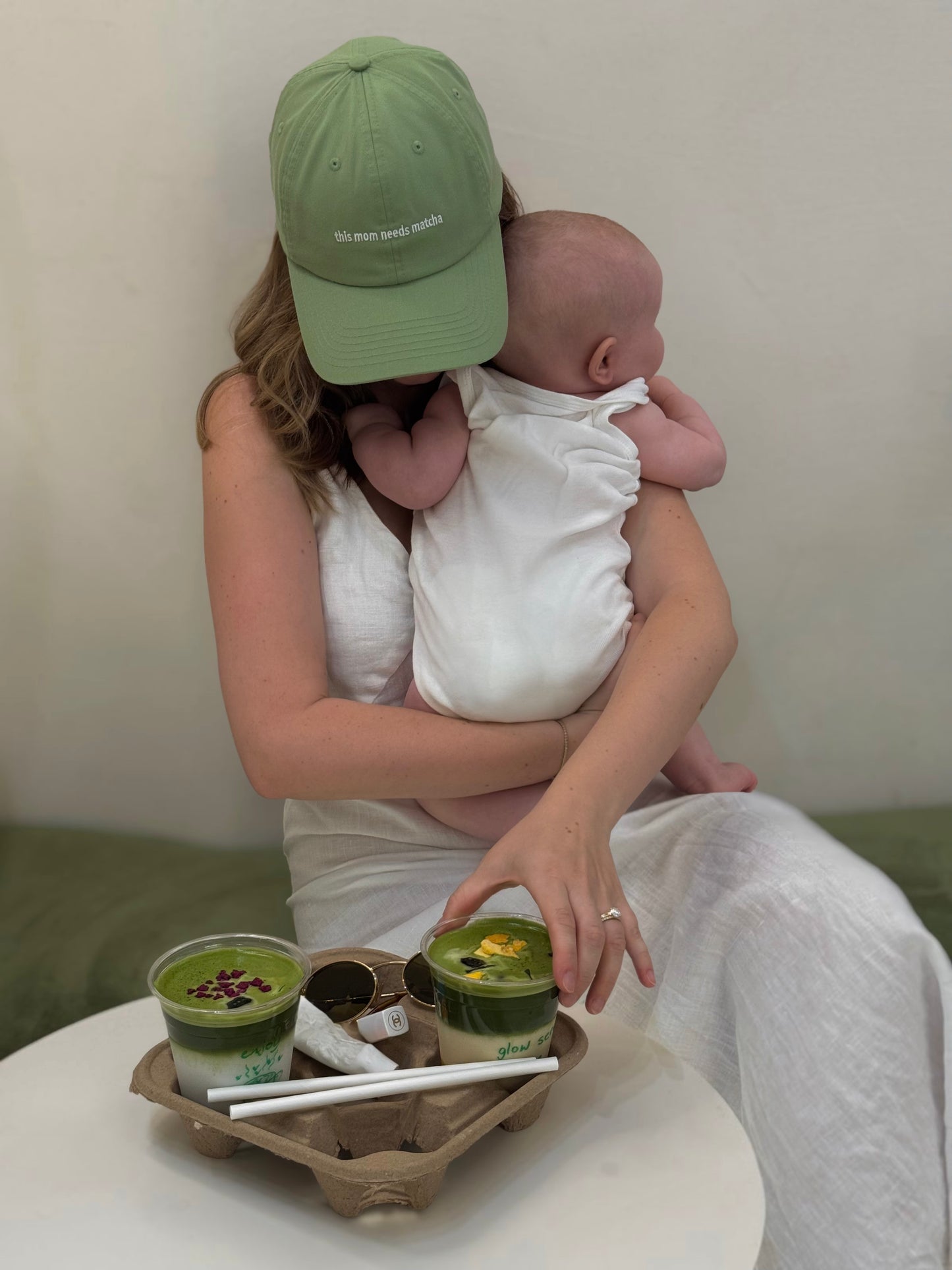 this mom cap - matcha