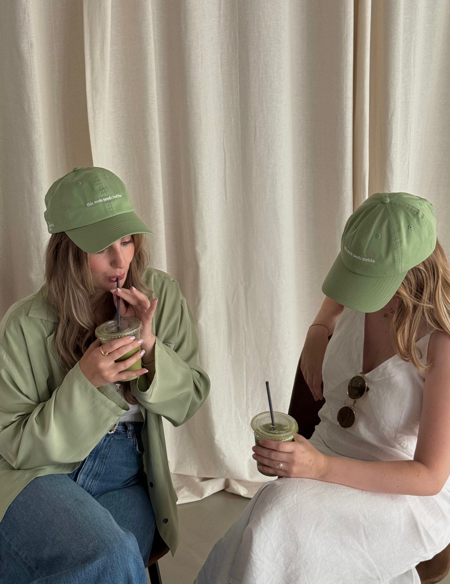 this mom cap - matcha