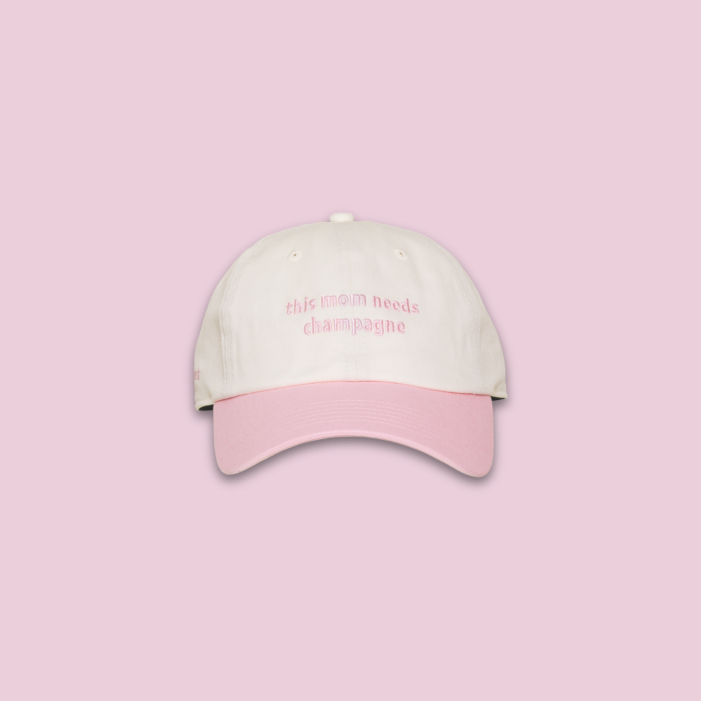 this mom cap - champagne