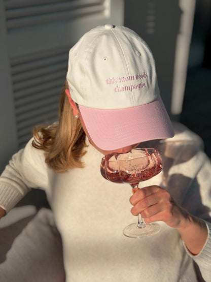 this mom cap - champagne